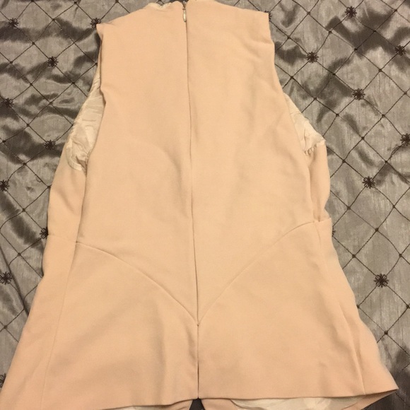Giorgio Armani Blush Pink Sleeveless Structured To - Picture 8 of 8